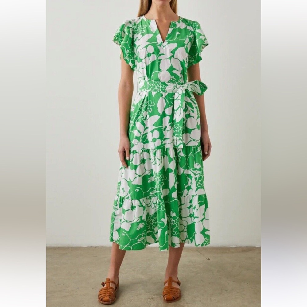 Rails Gia Dress Green Lotus Size Small